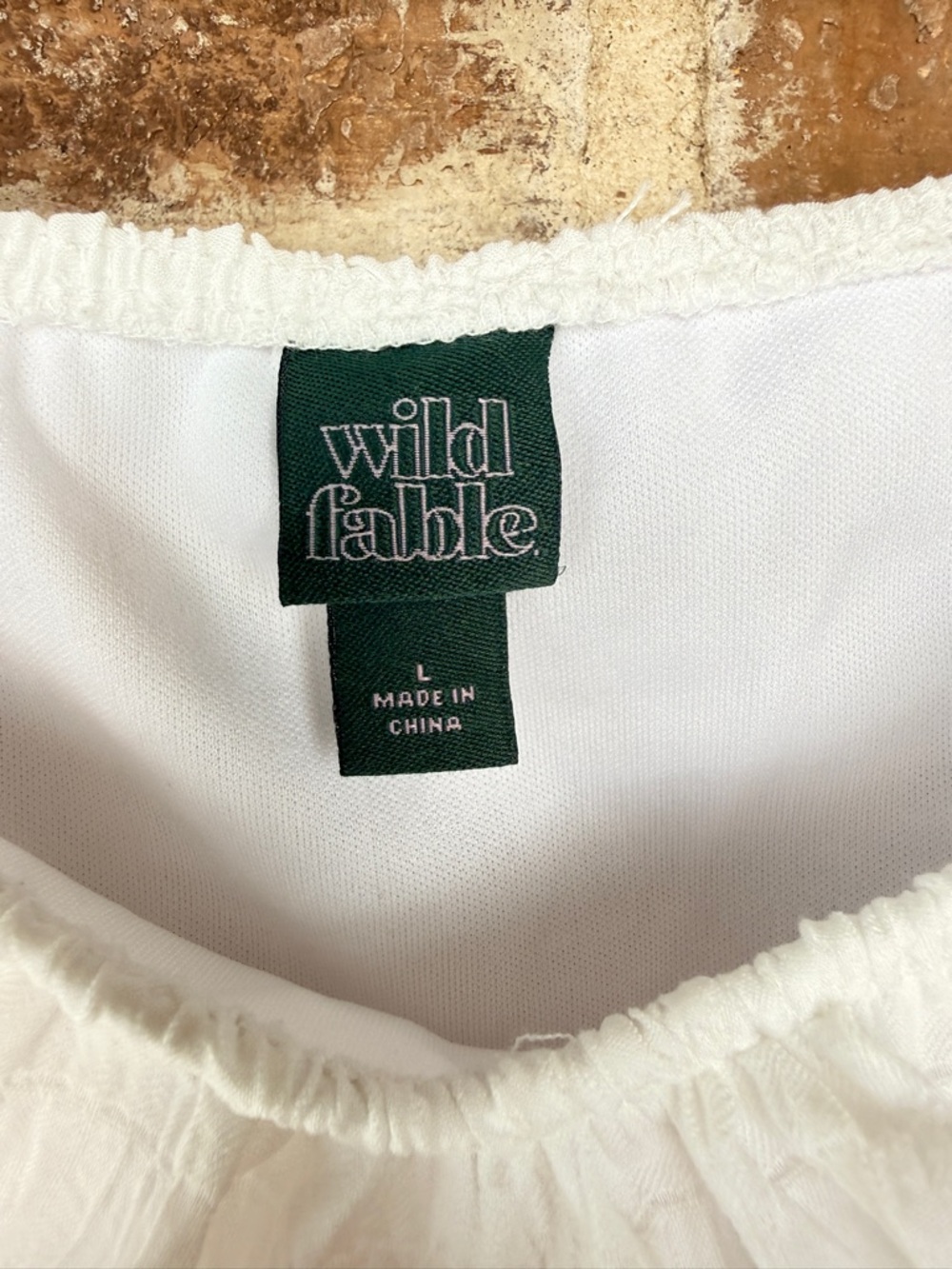 wild fable White Ruffled Square-Neck Mini Dress - Picture 2 of 3